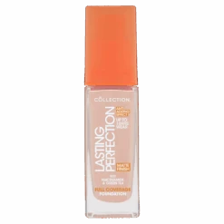 Lasting Perfection Matte Foundation -Pet Shop 5054805049066 T1 1 Collection Lasting Perfection 1C Rose Porcelain Cool Full Coverage Foundation 27ml