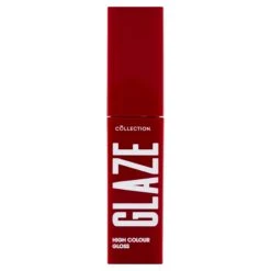 Glaze High Colour Liquid Lipstick -Pet Shop 5054805053759 T1 Collection Glaze 5 Red Velvet High Colour Gloss 5ml
