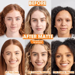 Lasting Perfection Matte Foundation -Pet Shop before and after matte 2a658f07 2349 48ae 8582 1b69afc6fa9d