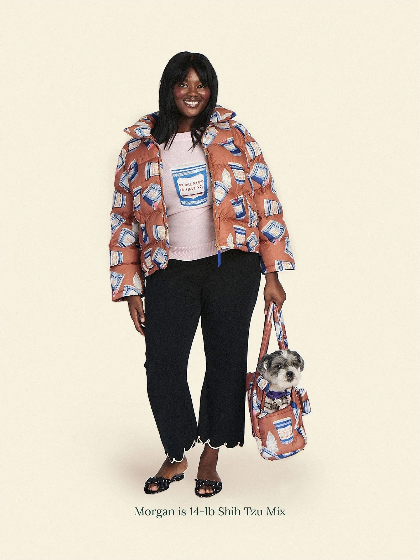 Coffee Cup Puffer Carrier - Rachel Antonoff 4 Coffee Cup Puffer Carrier - Rachel Antonoff - Image 2