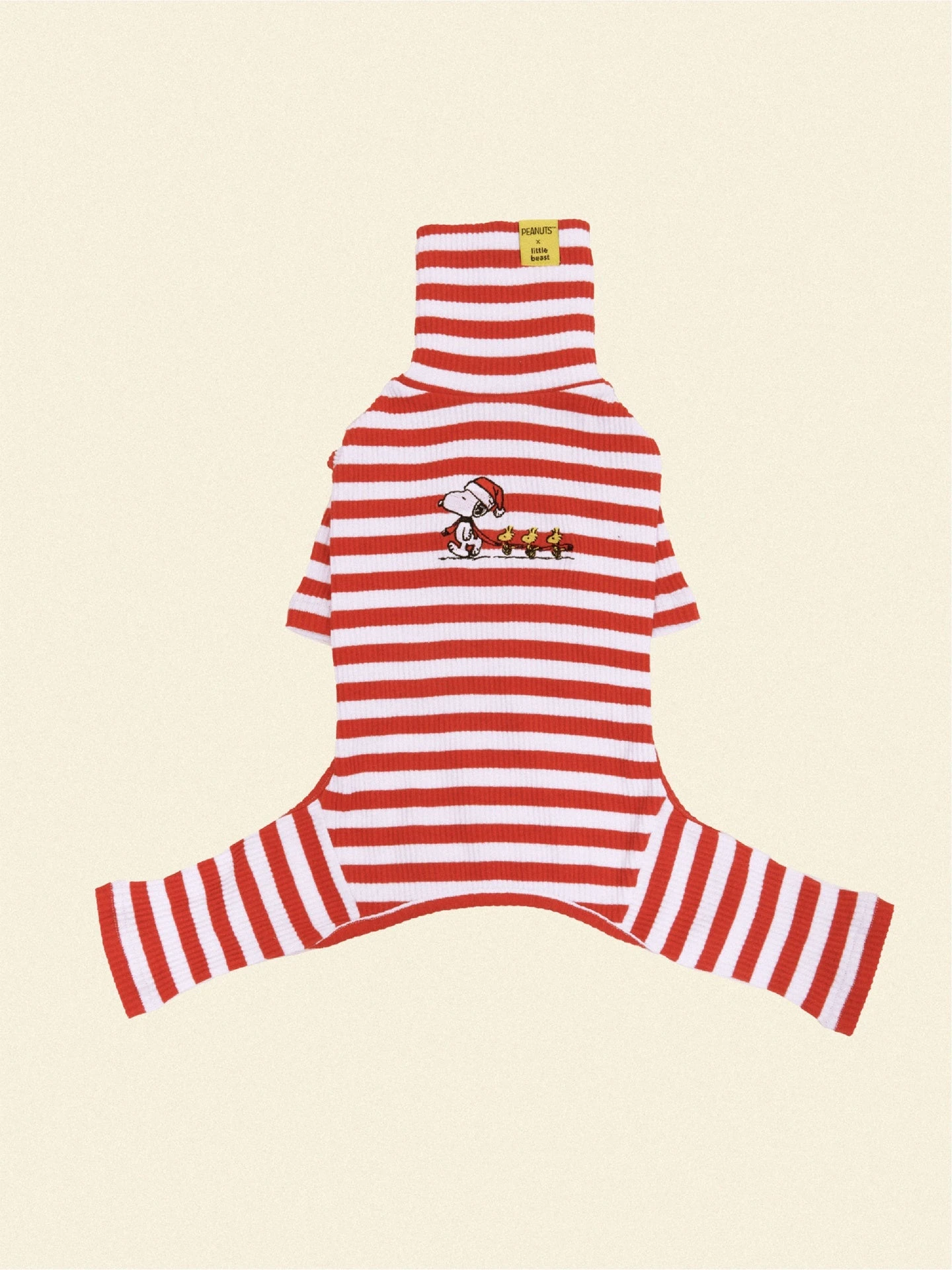 Snoopy & Woodstock Stripe Onesie - PEANUTS 3 Snoopy & Woodstock Stripe Onesie - PEANUTS
