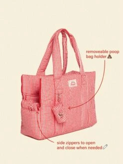 The Little Beast Carrier - Strawberry 16 The Little Beast Carrier - Strawberry -Pet Shop little beast the little beast carrier strawberry dog carrier 46276699259166