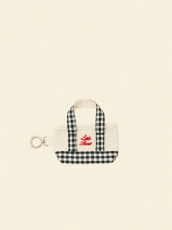 The Little Beast Poop Bag Tote - Gingham
