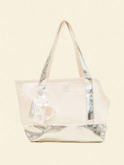 Pet Shop -Pet Shop little beast you mean the world to me tote silver dog carrier 1125788237